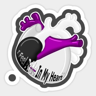 I Feel Pride In My Heart (Demisexual) Sticker